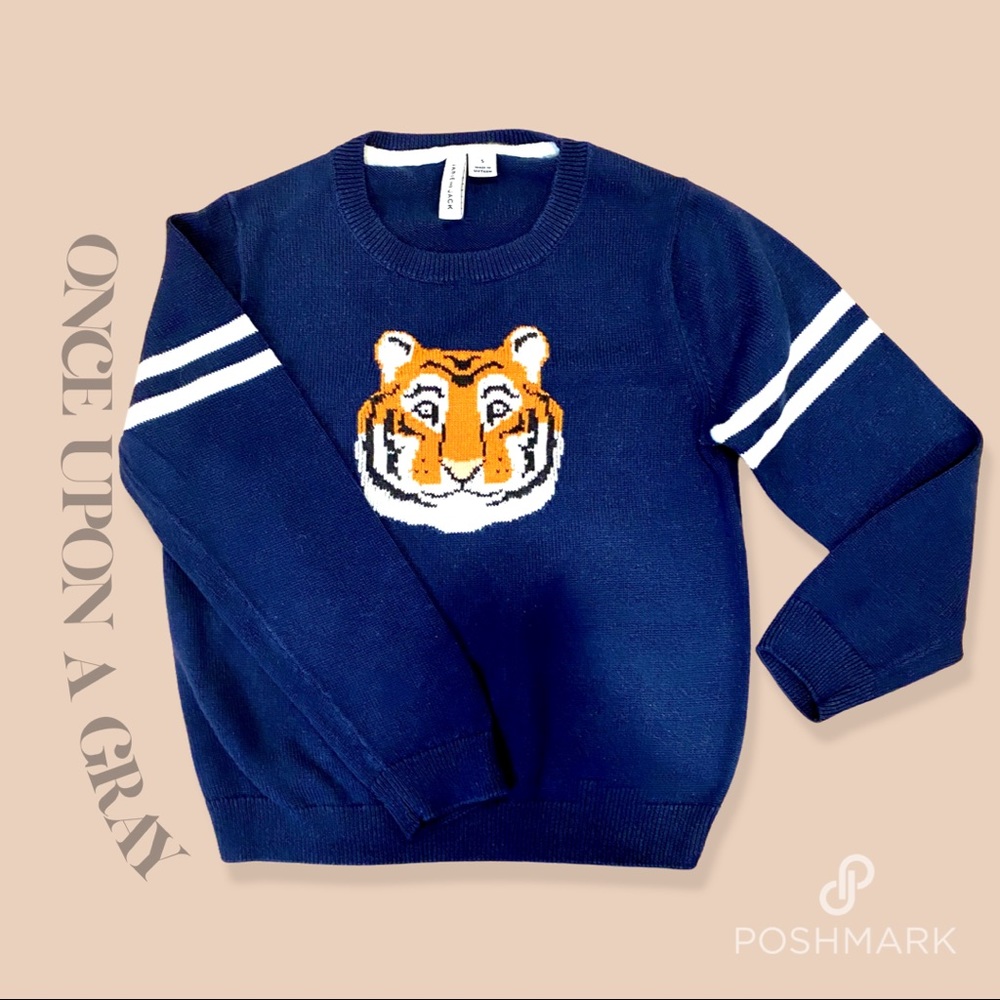 Janie and Jack Tiger Sweater, Size 5